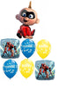 The Incredibles 2 Baby Jack Happy Birthday Balloons Bouquet