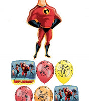 The Incredibles Mr Incredible Birthday Balloons Bouquet