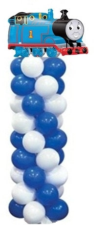 Train Balloon Stack Thomas the Tank Engine Train Balloon Column Tower | Balloon Place 100 ...