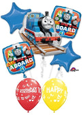Thomas the Tank Engine Train Stars Birthday Balloon Bouquet