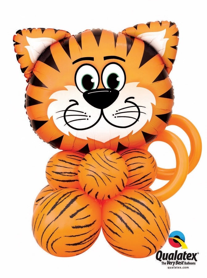 Jungle Tiger Balloon Centerpiece