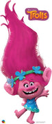 Trolls Poppy Shape Foil Balloon with Helium and Weight