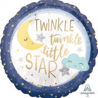 18 inch Twinkle Little Star Foil Balloons