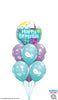 Sea Creatures Maritime Happy Birthday Balloons Bouquet