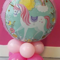 Unicorn Balloon Centerpiece