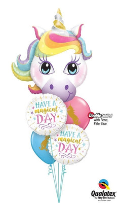 Magical Unicorn Birthday Balloon Bouquet