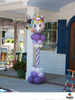 Magical Unicorn Pastel Rainbow Balloon Column