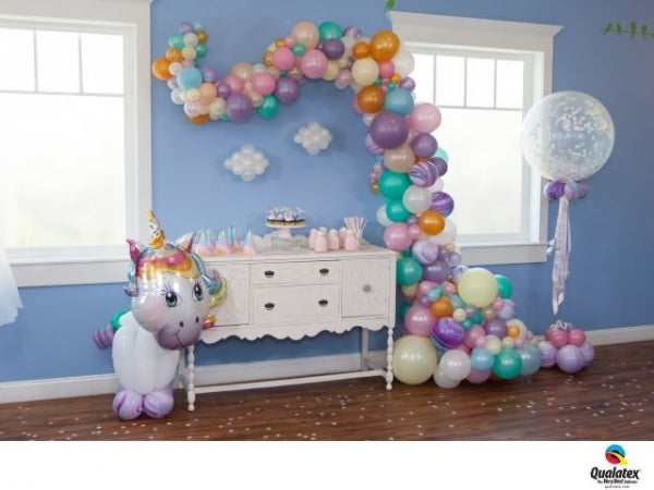 Unicorn Garland Arch Balloon Arch Package