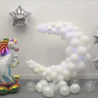 Unicorn Crescent Moon Balloon Decorations Package