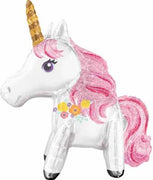 Magical Unicorn Multi Balloon Centerpiece AIR FILLED ONLY