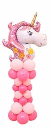 Unicorn Pink Balloon Column