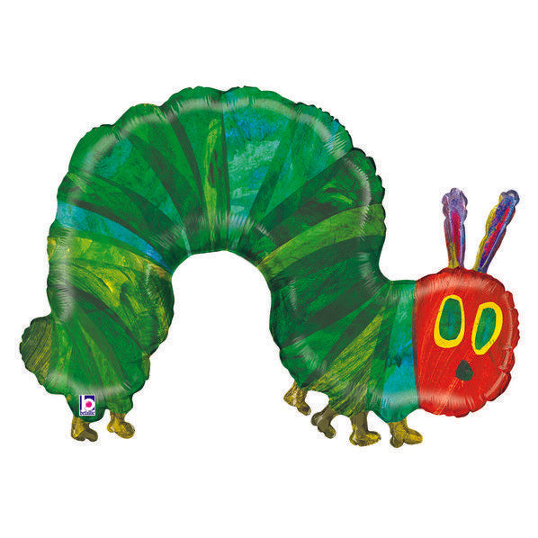 The Very Hungry Caterpillar Balloon with Helium and Weight
