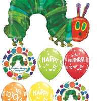 The Very Hungry Caterpillar Happy Birthday Balloons Bouquet