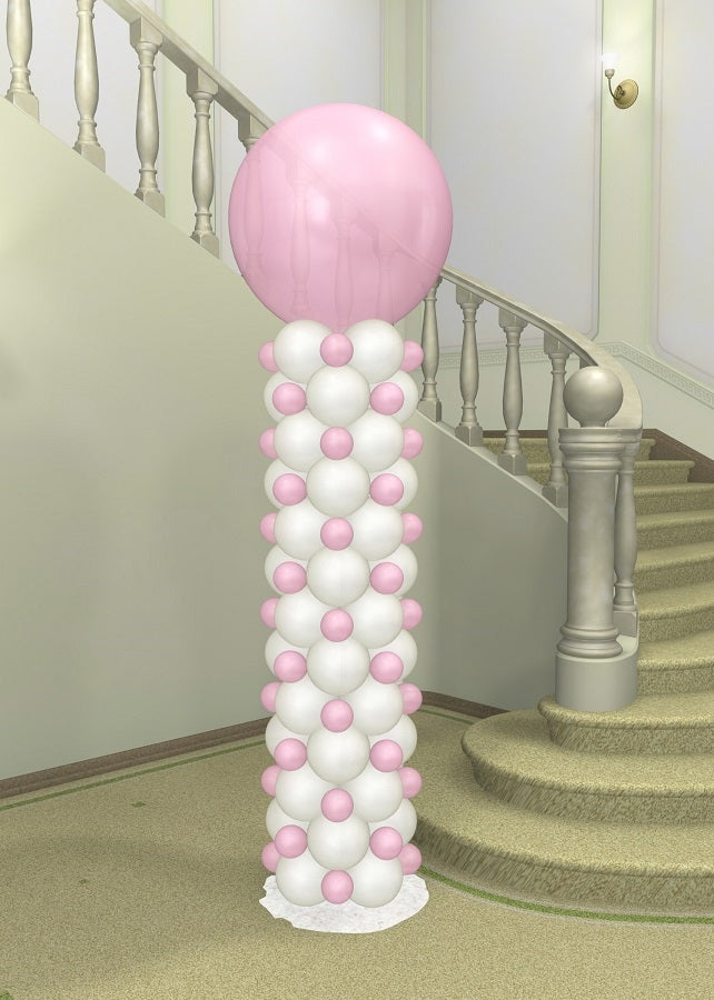 Wedding Dots Balloon Column