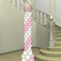 Wedding Spiral Balloon in Balloon Column