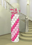 Wedding Spiral Gumball Balloon Column
