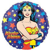18 inch Wonder Woman Foil Balloon with Helium
