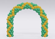 Green and Gold Balloon Arch