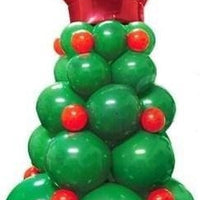 Christmas Tree Green Balloon Centerpiece