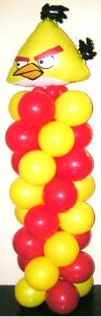 Angry Birds Yellow Bird Balloon Column