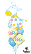 Baby Giraffe Balloons Bouquet