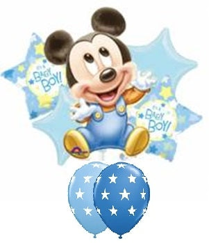 Baby Mickey Mouse Balloons Bouquet