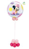 Baby Minnie Mouse Bubble Balloon Centerpiece