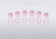 Baby Pink Pacifier Balloons Arch