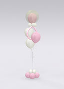 Baby Pacifier Pink Balloon Bouquet Stand Up