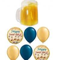 Beer Mug See Through Birthday Balloons Bouquet