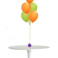 Centerpiece Balloon Bouquet of 5 with Helium and Weight
