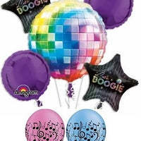 70s Disco Mirror Ball Balloons Bouquet