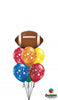 Football All Sports Balloon Bouquet