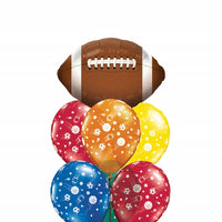Football All Sports Balloon Bouquet with Helium and Weight