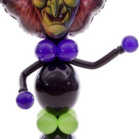 Halloween Witch Balloon Stand Up