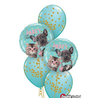 Birthday Studio Pets Puppy and Kitten Balloon Bouquet