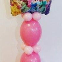Disney Princess Birthday Cake Balloon Stand Up