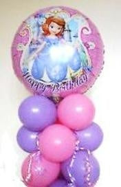 Disney Princess Sofia the First Birthday Balloon Centerpiece