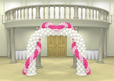 Wedding Entwined Balloon Arch