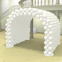 Wedding Solid Colour Balloon Arch Tunnel