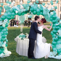 Wedding Balloon Arch with Tulle