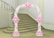 Wedding Spiral Cluster Balloon Arch