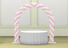 Wedding Spiral Cake Table Slim Balloon Arch