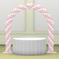 Wedding Spiral Cake Table Slim Balloon Arch
