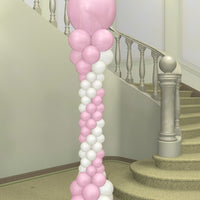 Wedding Spiral Slim Balloon Column